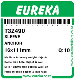 T3Z490 - Sleeve Anchor -T3Z490_Label_T